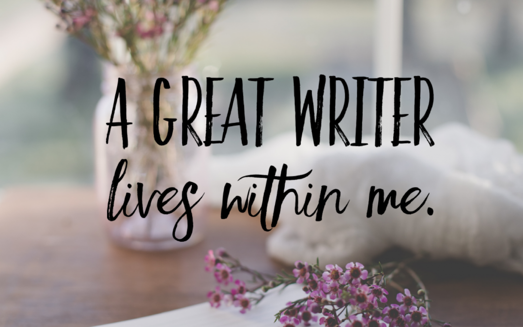 Great Writer! – Romance Writing Affirmation